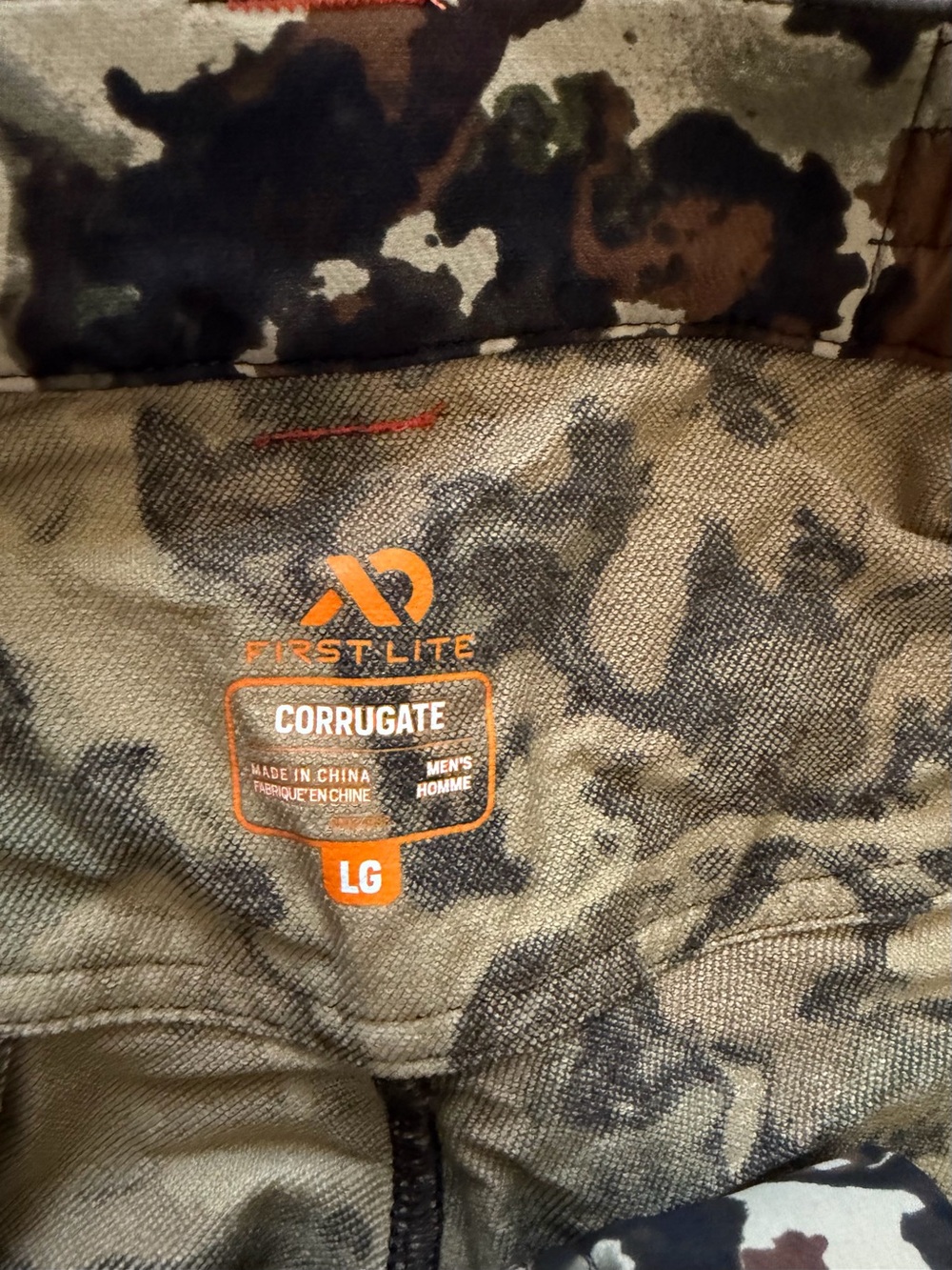 First Lite Men's corrugate camo pants - Picture 3 of 5